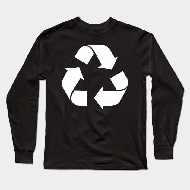 Recycling Long Sleeve T-Shirt by Ramateeshop